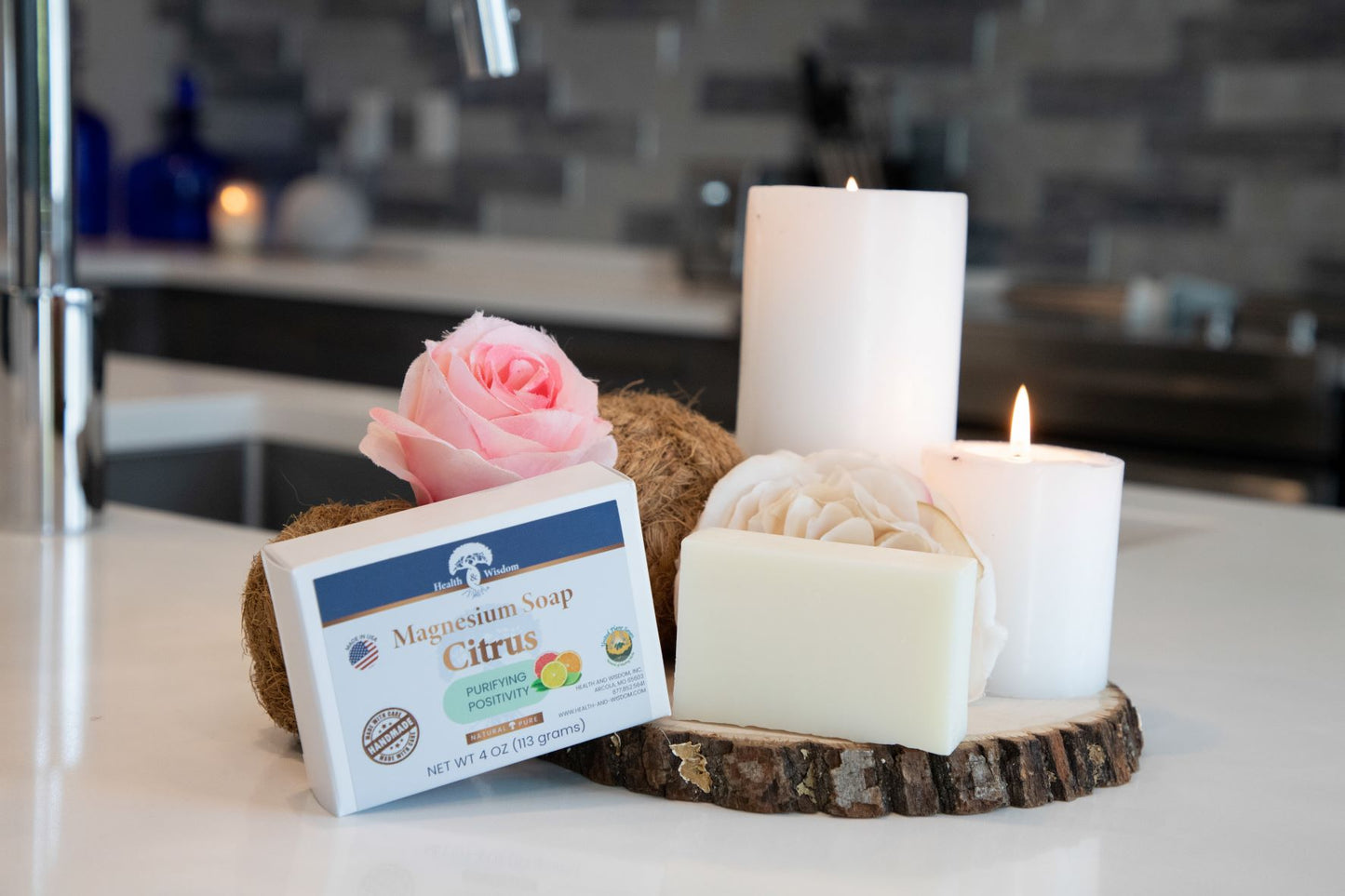 Magnesium Bar Soap - 2 pack