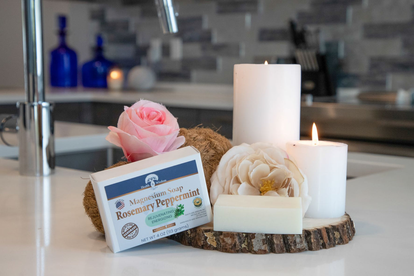 Magnesium Bar Soap - 2 pack